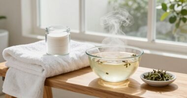 relaxed yet clean routine