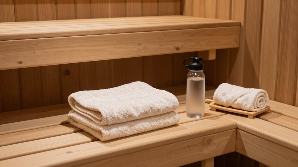 respect towel and item etiquette