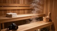 sauna etiquette at home