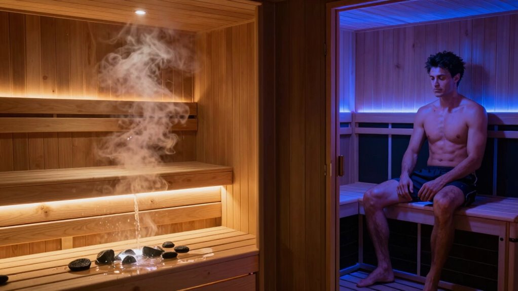 sauna session duration and frequency