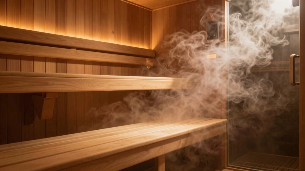 sauna steam room benefits