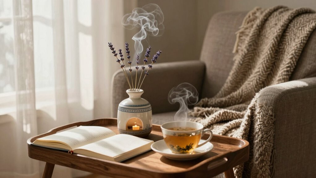 scent layering for relaxation