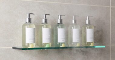 securely store bath products
