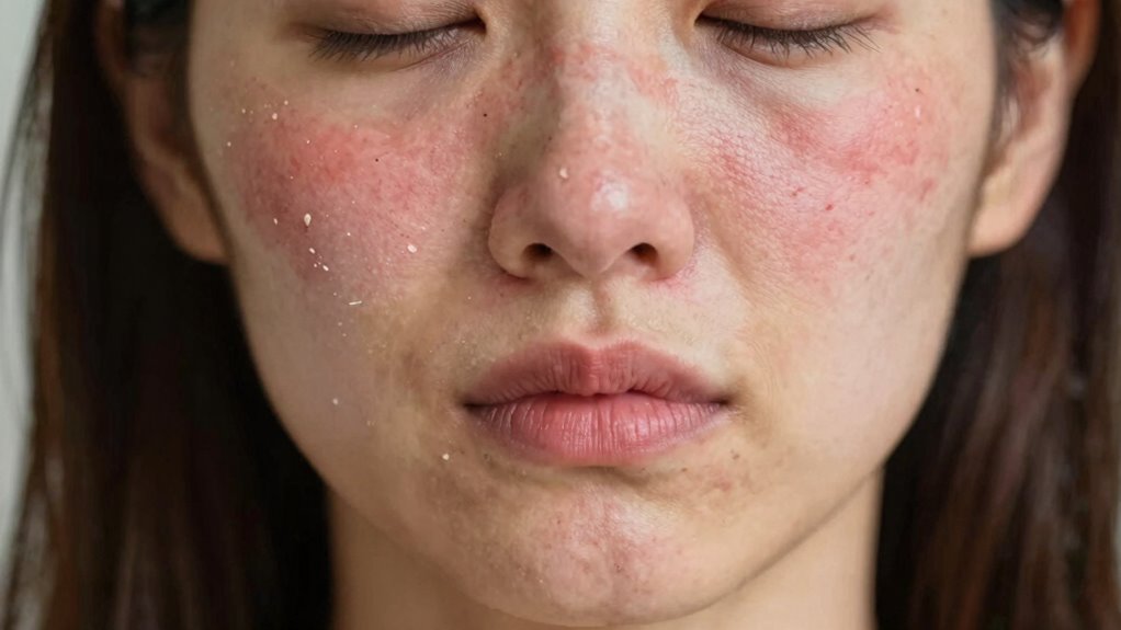 seek dermatologist for persistent irritation