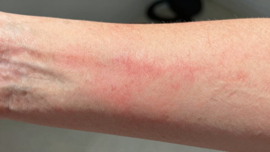 seek dermatologist for persistent skin reactions