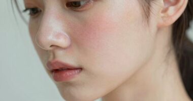 sensitive skin indicates reaction