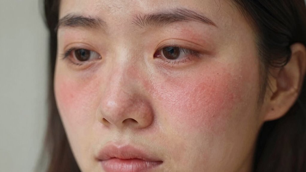 sensitive skin reaction causes