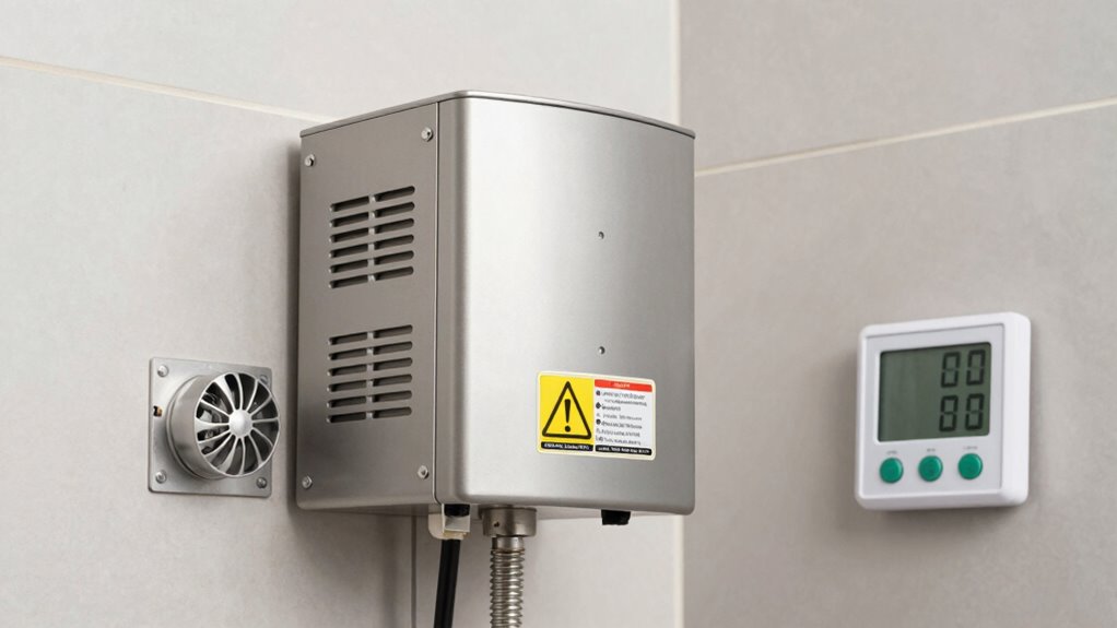 signs of electrical or ventilation issues