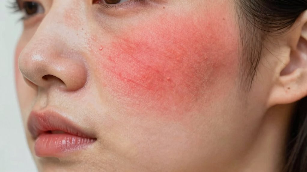signs of skin allergy