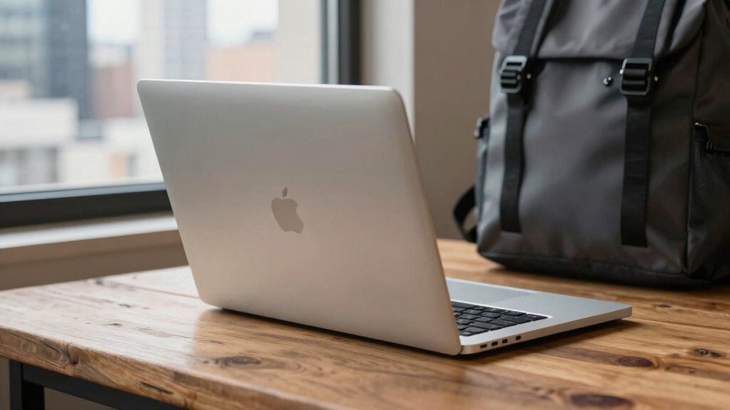 silent portable travel macbook