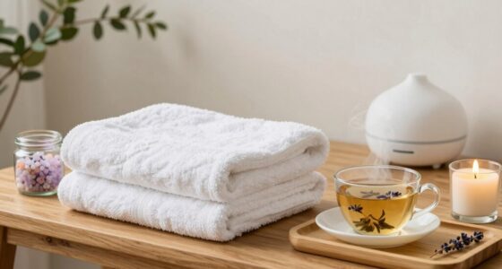 simple home spa routine