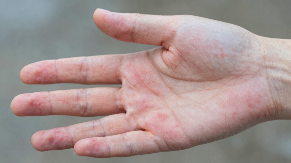 skin reacts to triggers