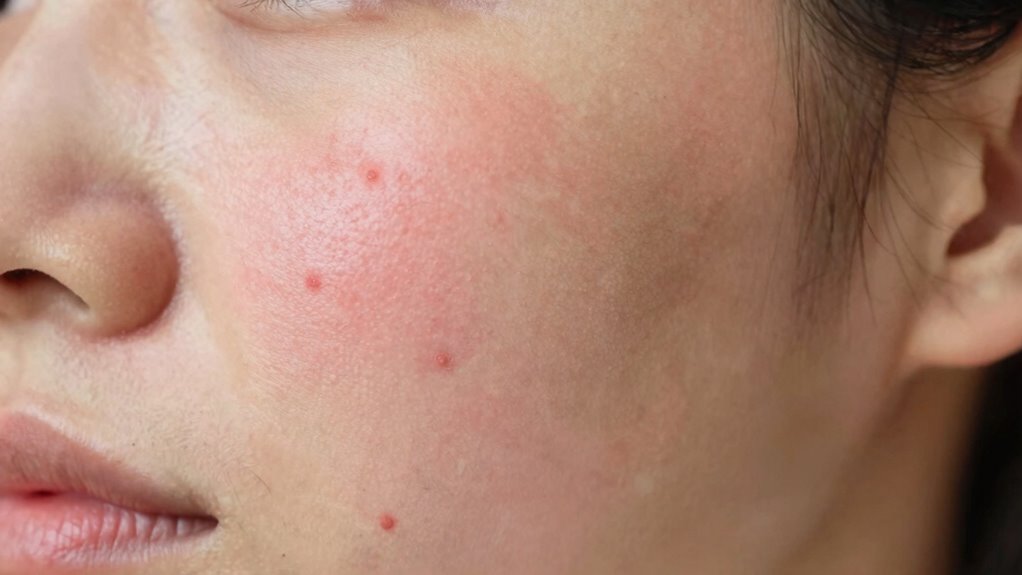 skin sensitivity increases over time