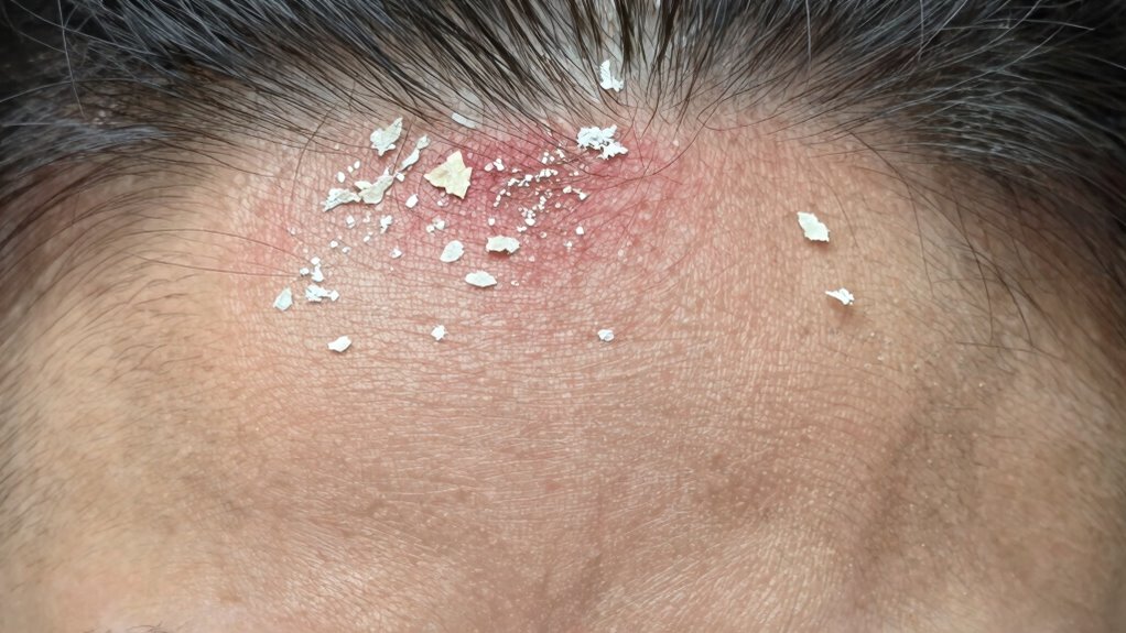 small white dry flakes