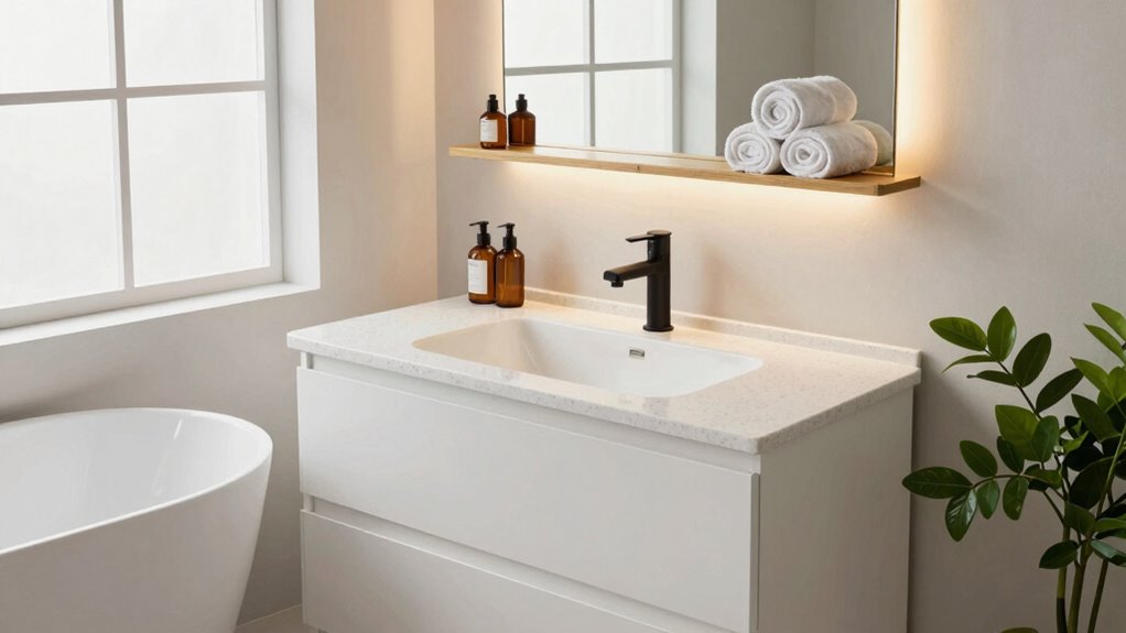 smart bathroom storage solutions