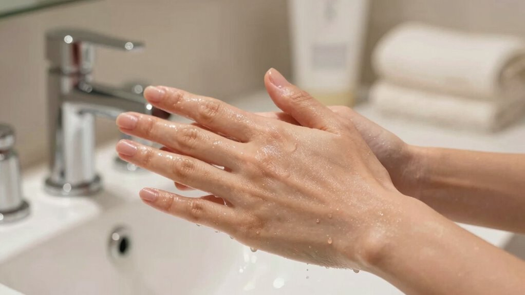 soft water improves skin appearance
