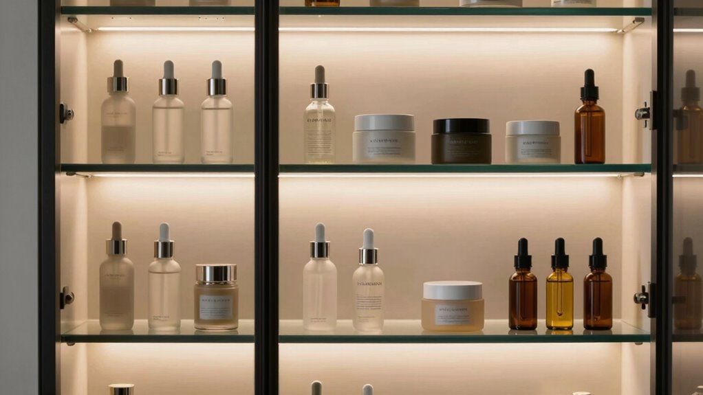 store serums in darkness