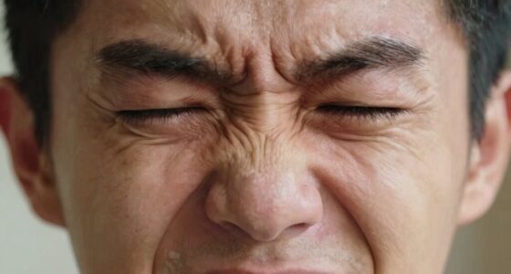 stress manifests in facial tension