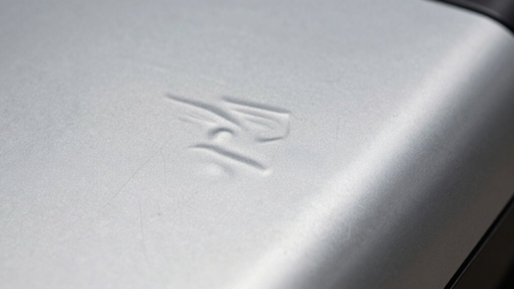 surface damage from impact