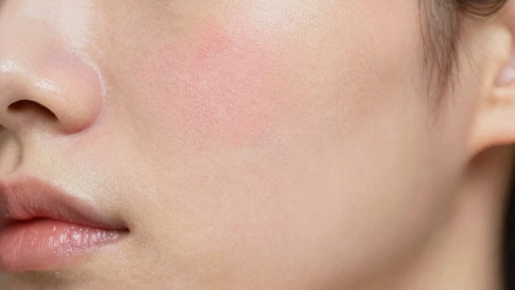 temporary skin reactions improve