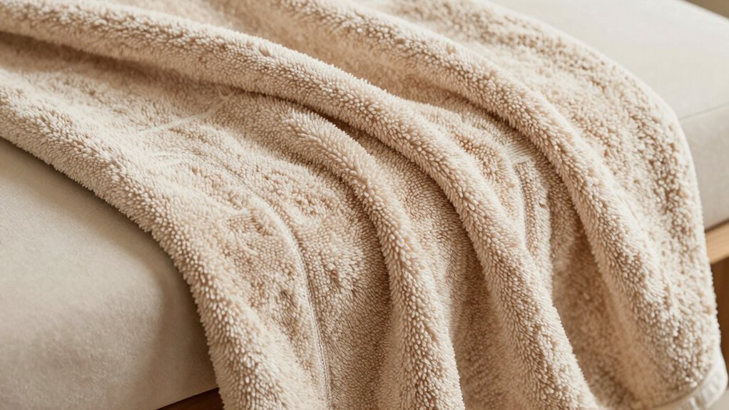 thick plush insulating towels