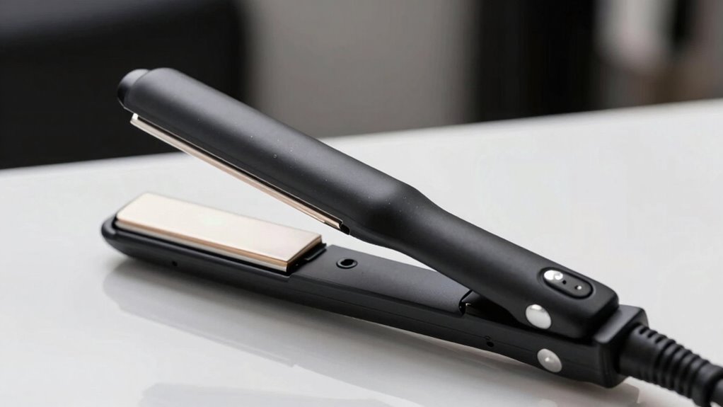 titanium flat iron features