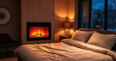 top bedroom electric fireplace heaters