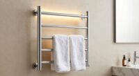 top heated towel racks