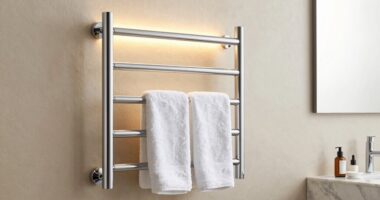 top heated towel racks