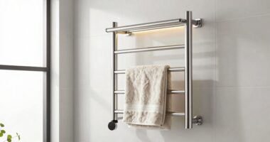 top heated towel racks