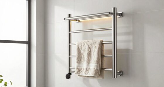 top heated towel racks