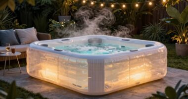 top inflatable hot tubs