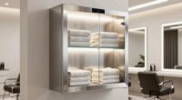 top salon towel warmer cabinets