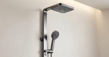 top shower panel systems