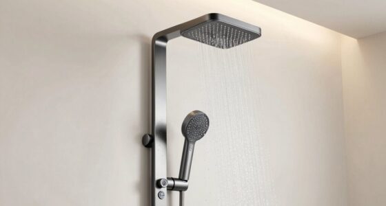 top shower panel systems