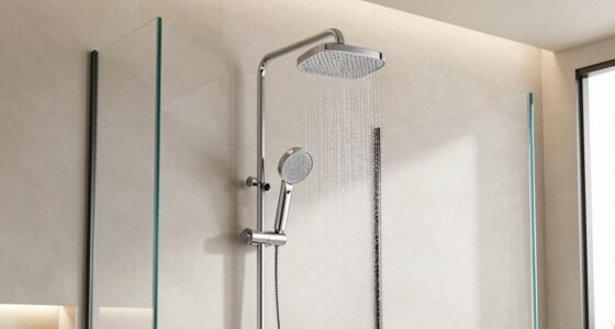 top shower panel systems