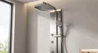 top shower panel systems