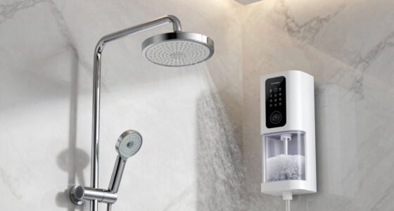 top shower water softeners