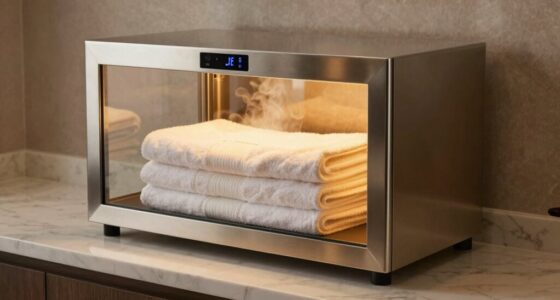 top spa towel warmer cabinets