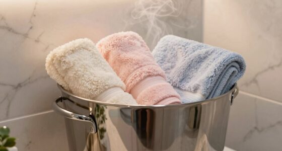 top towels warmer buckets