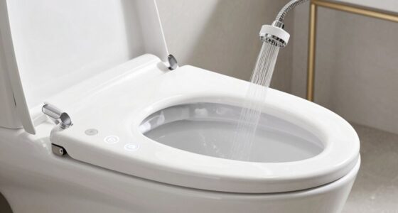 top warm water bidet seats