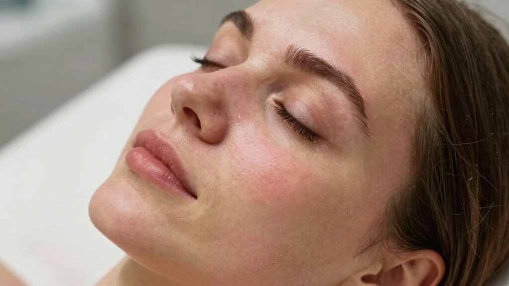 unsuitable for inflamed skin