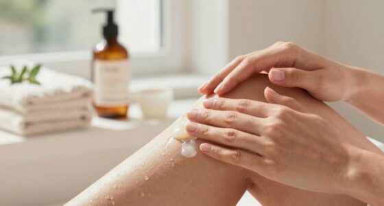 use moisturizer immediately after bathing