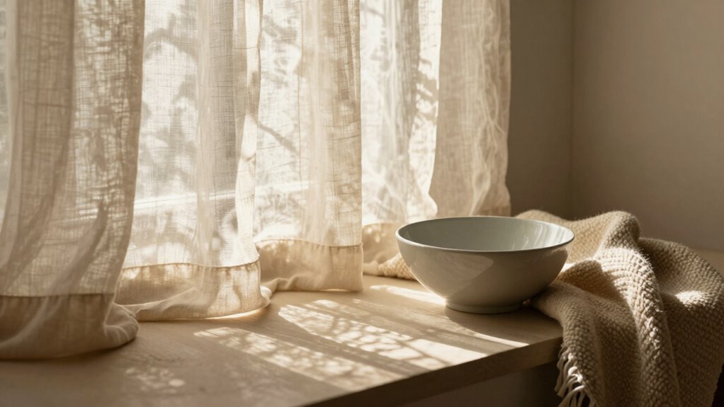 use natural soft lighting