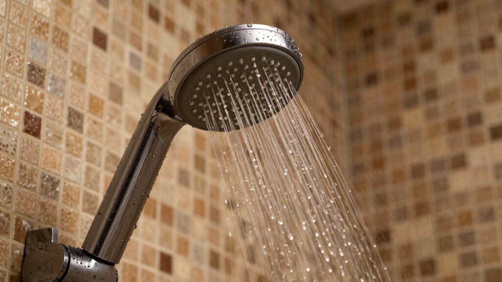 warm brief relaxing showers