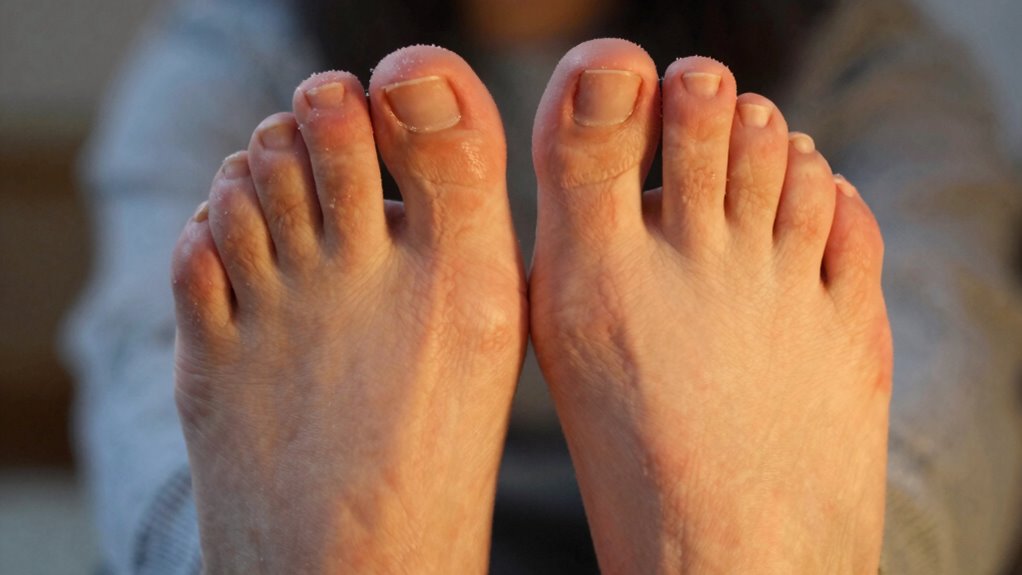 warm hands and feet quickly