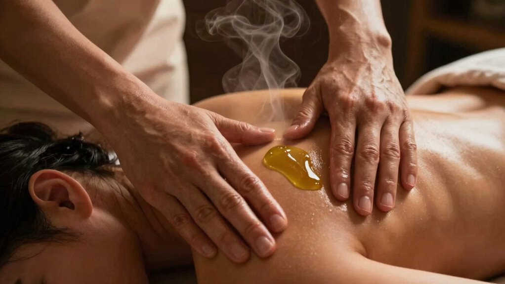 warm up gentle massage techniques