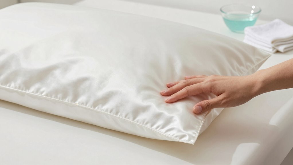 wash silk pillowcases regularly