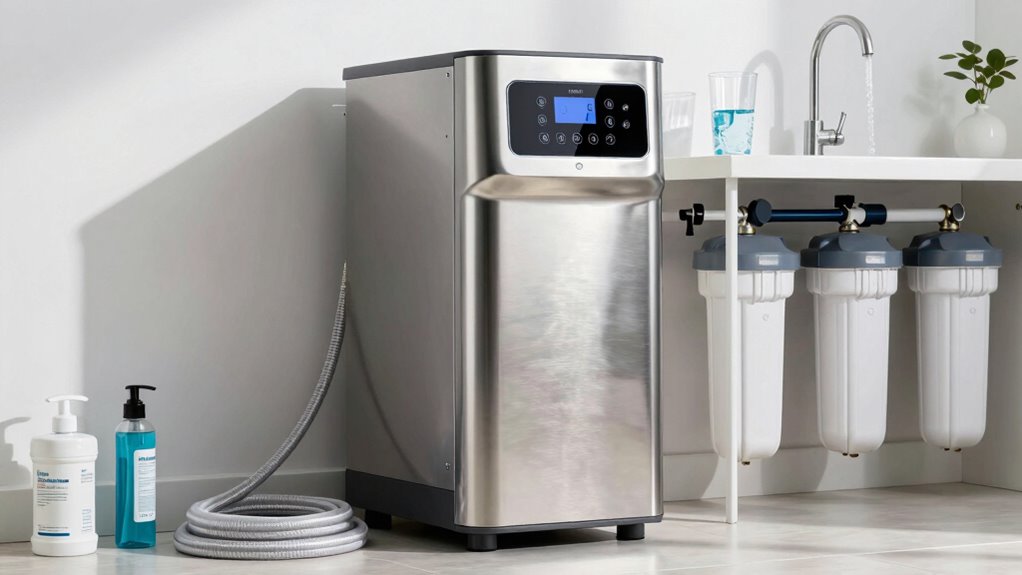 water hardness capacity maintenance