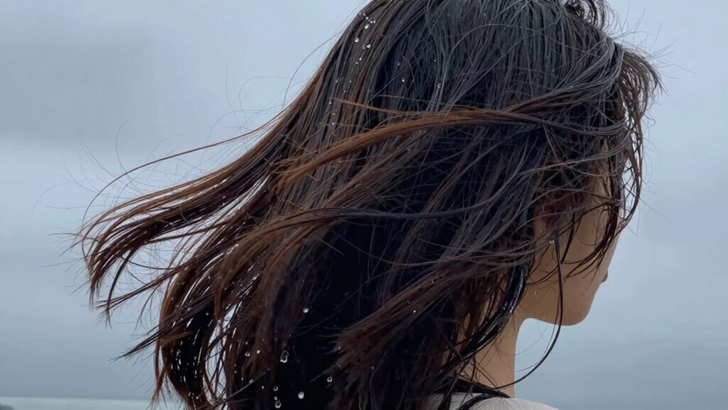weather affects hair behavior